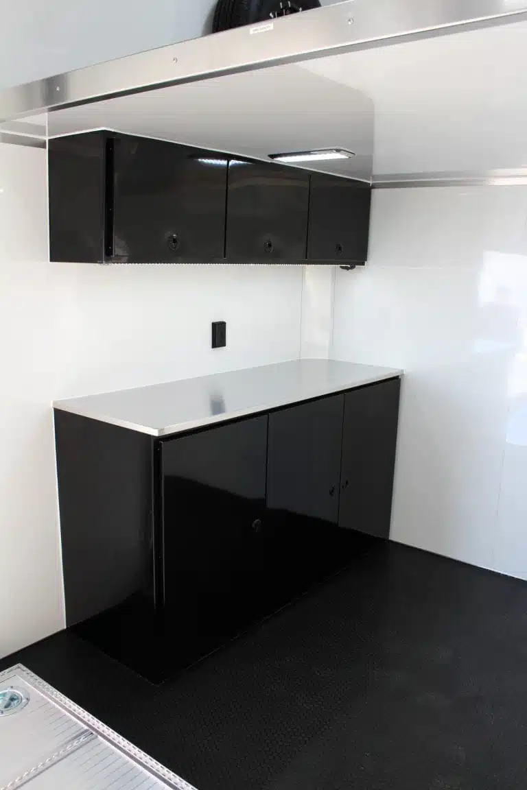 Enclosed ATC Car Trailer 2026 26ft. Aluminum Stacker ROM 800 w/Tiltable 14ft. Lift 5949