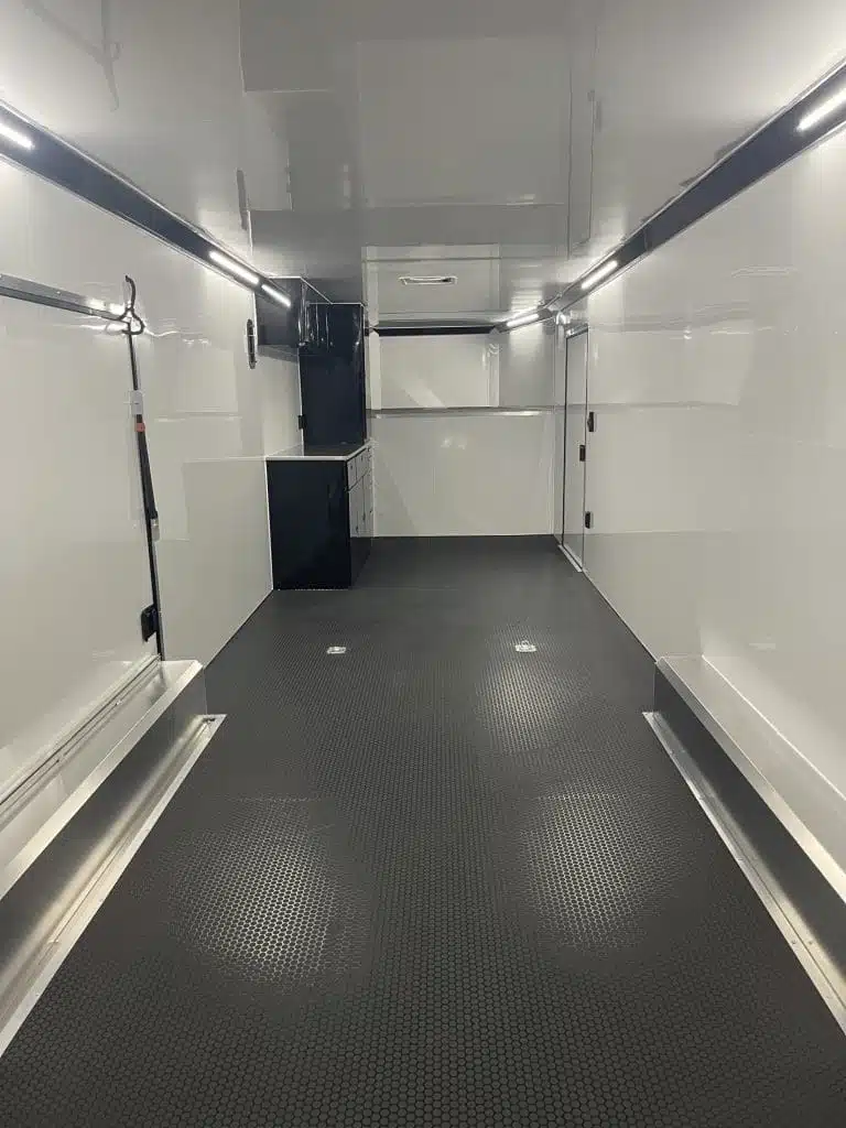 Enclosed ATC Gooseneck Car Trailer 2026 44ft. Aluminum ROM 500 w/Aluminum Wheels 5790