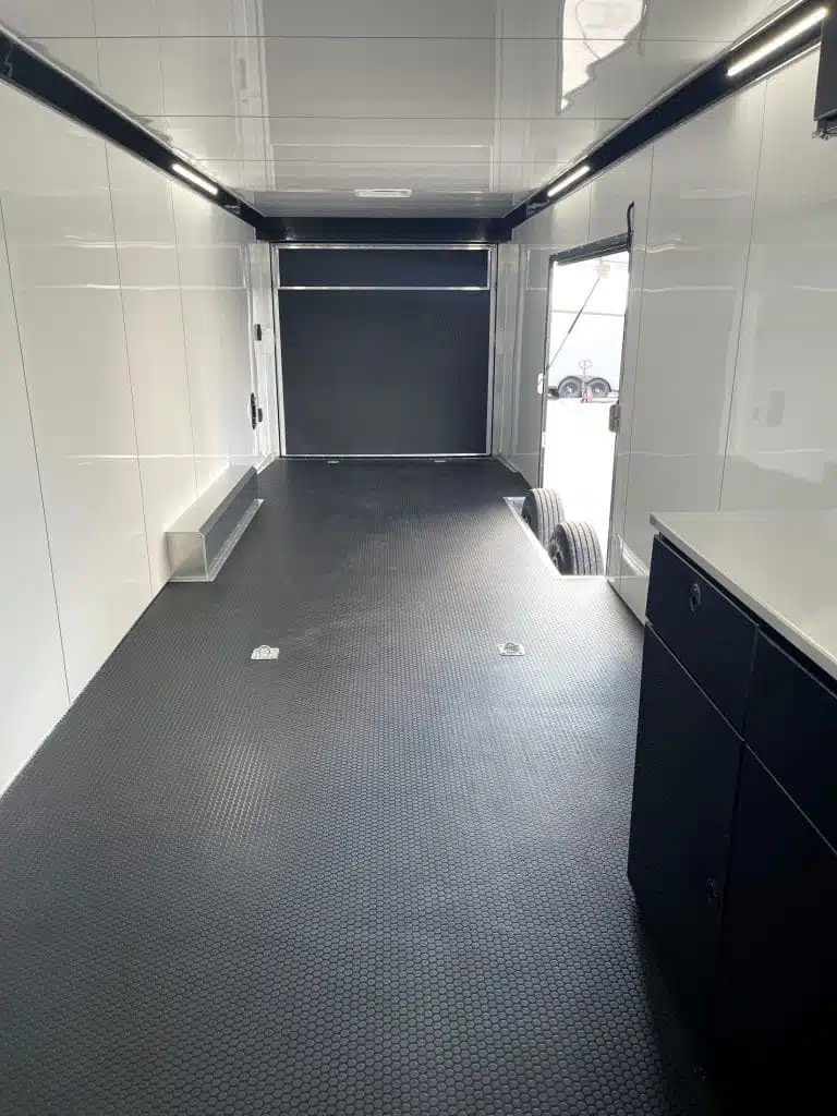 Enclosed ATC Gooseneck Car Trailer 2026 40ft. Aluminum ROM 500 w/Black Trim Package 5789