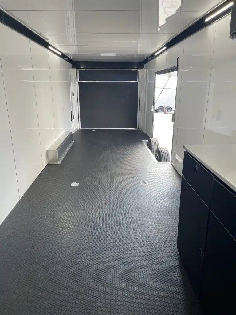 Enclosed ATC Gooseneck Car Trailer 2026 44ft. Aluminum ROM 500 w/Aluminum Wheels 5790