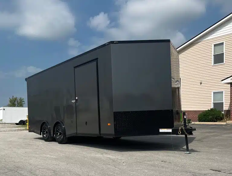 Enclosed Car Hauler 2025 20ft. Blaze w/Finished Interior, Black-Out Package, & More! 0105