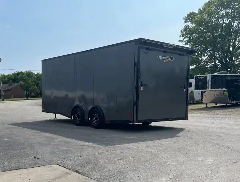 Enclosed Car Hauler 2025 20ft. Blaze w/Finished Interior, Black-Out Package, & More! 0105