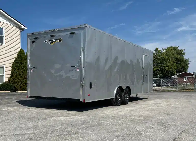Enclosed Car Hauler 2026 24ft. Hero w/Heavy Duty Ramp Door & Aluminum Wheels 0941