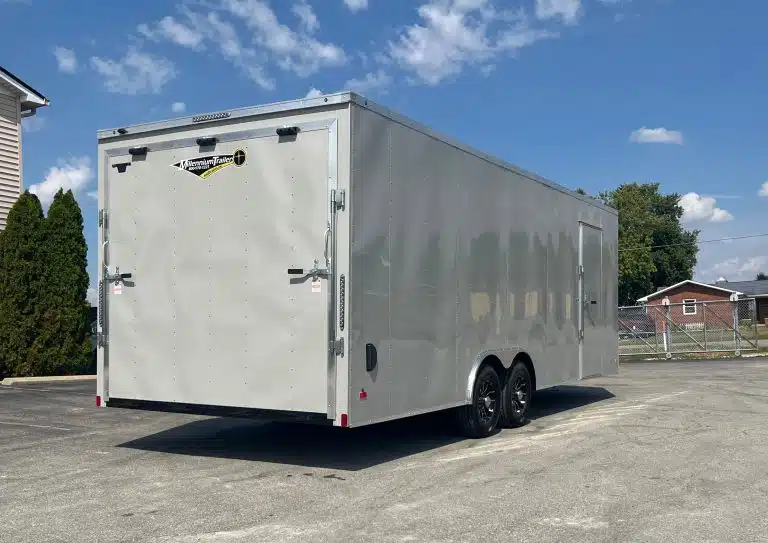 Enclosed Car Hauler 2026 24ft. Hero w/Heavy Duty Ramp Door & Aluminum Wheels 0939