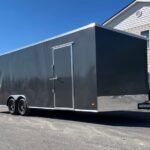 Enclosed Car Hauler 2026 24ft. Hero w/Heavy Duty Ramp Door & Aluminum Wheels 9653
