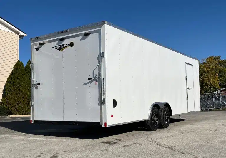 Enclosed Car Hauler 2026 24ft. Hero w/Heavy Duty Ramp Door & Aluminum Wheels 9860