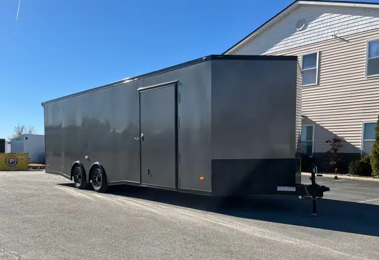 Enclosed Car Hauler 2025 26ft. Blaze w/Finished Interior & Black-Out Package 0103