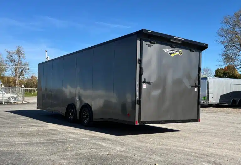 Enclosed Car Hauler 2025 26ft. Blaze w/Finished Interior & Black-Out Package 0103