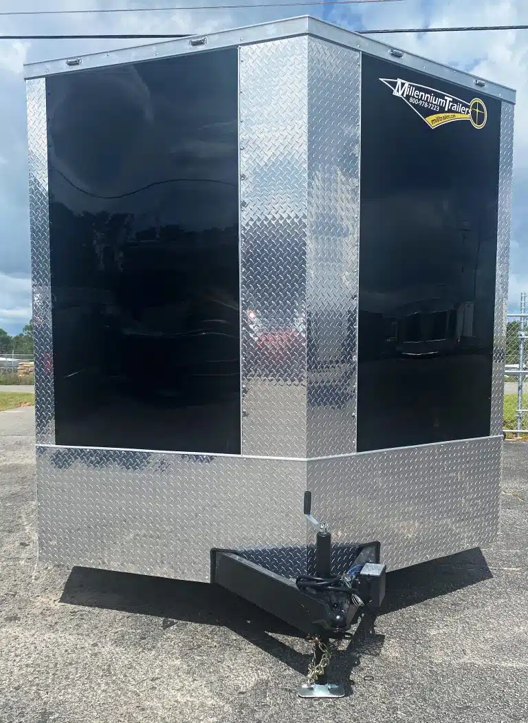 Enclosed Car Trailer 2026 20ft. New Econo-Max w/12in. Extra Height & .080 Poly-Core Ext. 0256