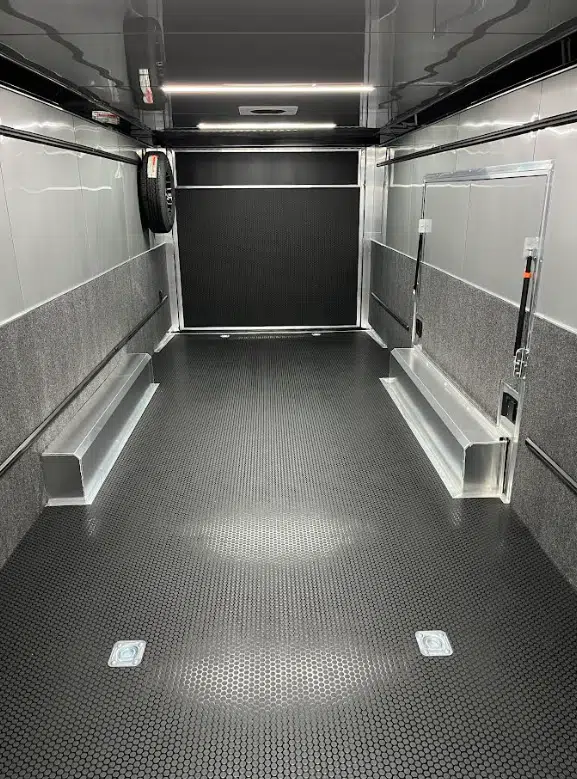 Enclosed ATC Car Trailer 2026 28ft. Aluminum ROM 550 w/LifeTrac & Large Escape Door 5950