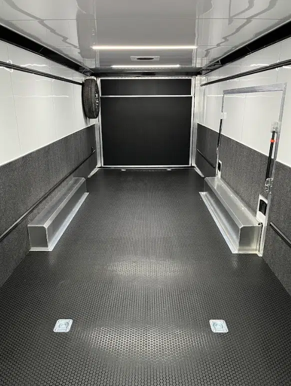 Enclosed ATC Car Trailer 2026 28ft. Aluminum ROM 550 w/LifeTrac & Large Escape Door 5951